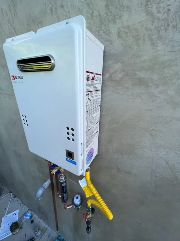 Tankless water heater installation for Kings Island homes